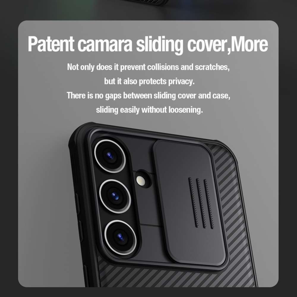 NILLKIN Hybrid Hülle für Samsung Galaxy S24 PLUS Camshield Pro Case Handy Cover