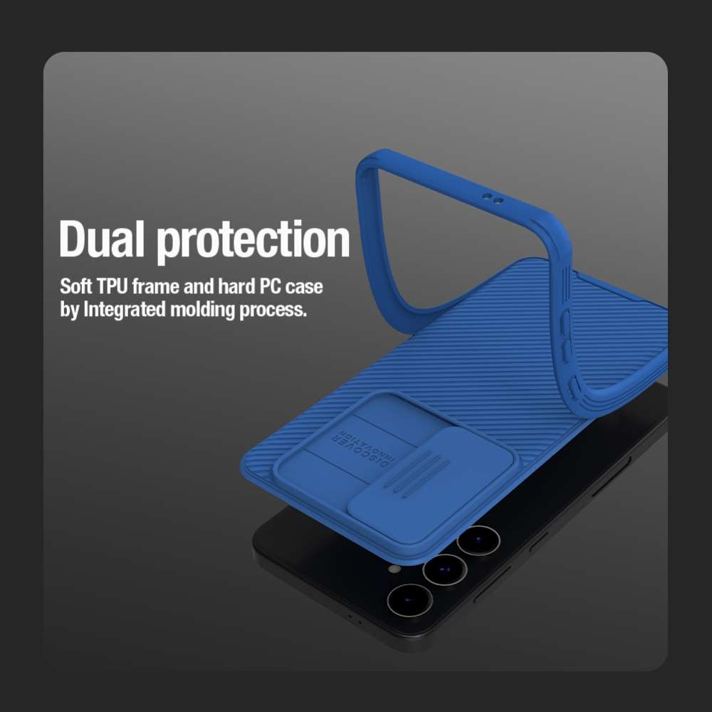NILLKIN Hybrid Hülle für Samsung Galaxy S24 PLUS Camshield Pro Case Handy Cover