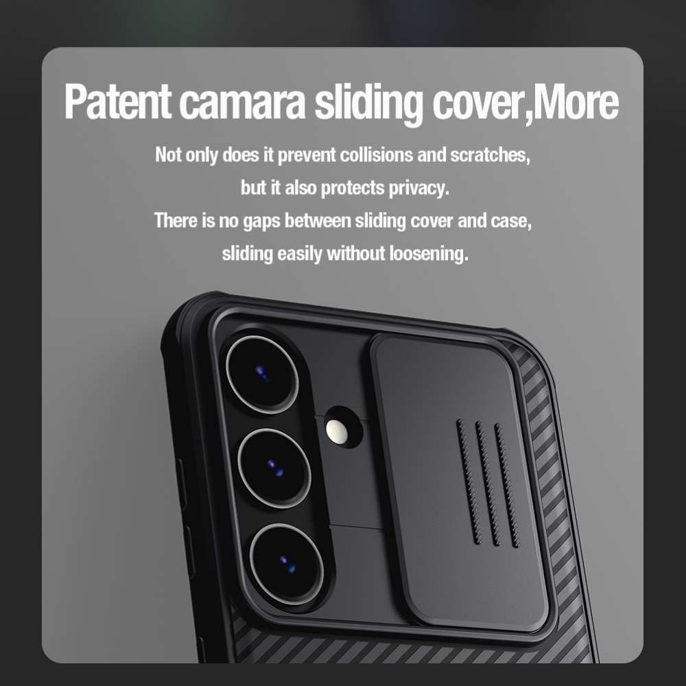 NILLKIN Hybrid Hülle für Samsung Galaxy S23 FE Camshield Pro Case Handy Cover