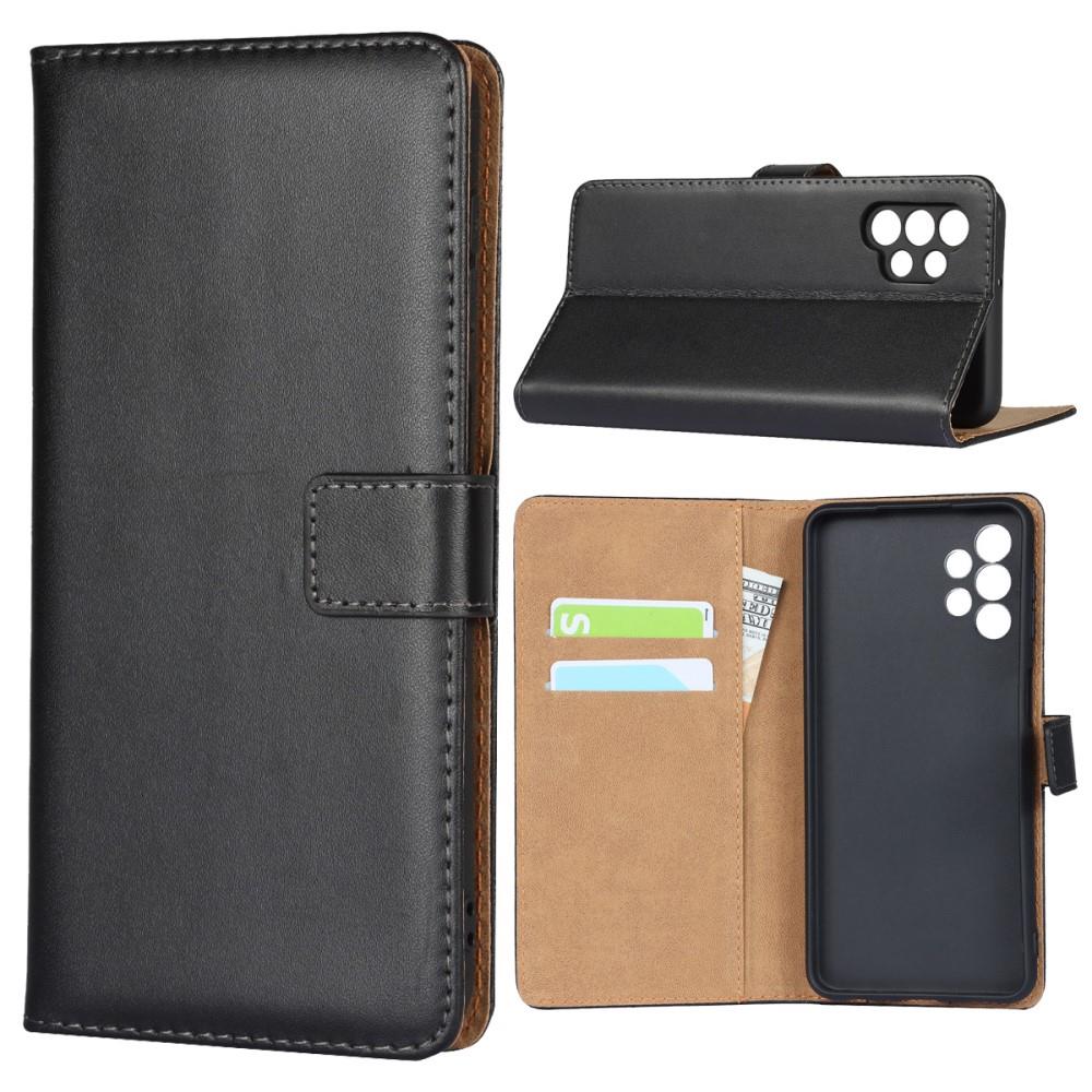 Wallet Case für SAMSUNG GALAXY A32 5G TPU Split Echt Leder Handy Tasche Hülle