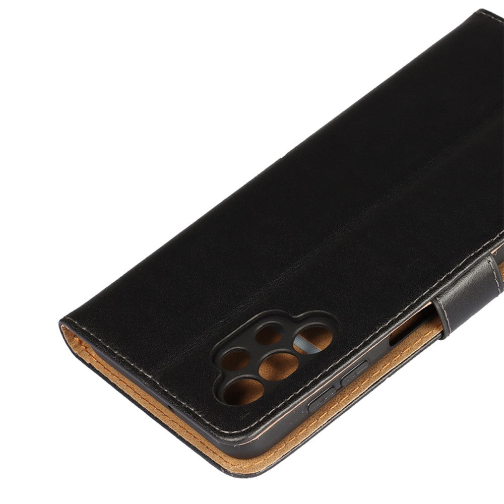 Wallet Case für SAMSUNG GALAXY A32 5G TPU Split Echt Leder Handy Tasche Hülle
