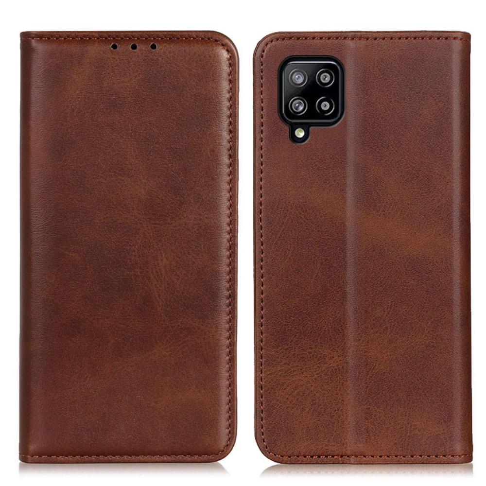 Wallet Case für SAMSUNG GALAXY A22 4G Echt Leder Magnet Handy Tasche Klapp Hülle