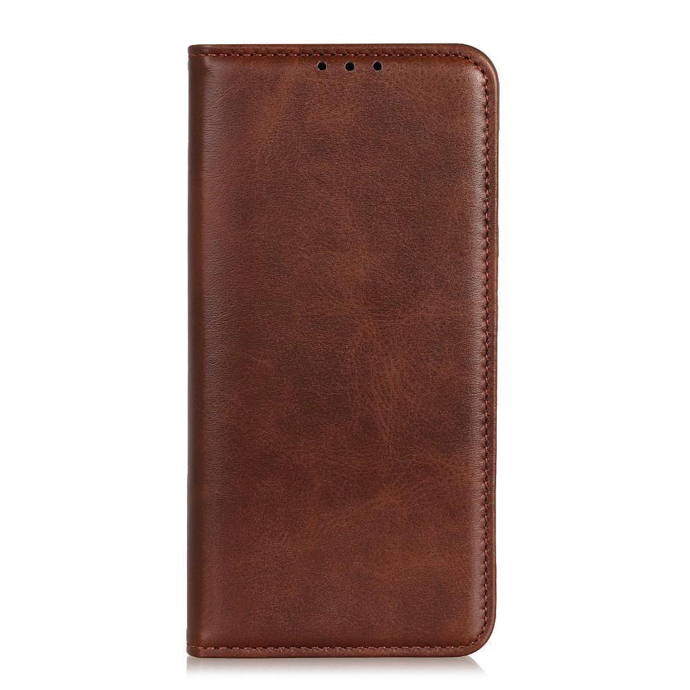 Wallet Case für SAMSUNG GALAXY A22 5G Echt Leder Magnet Handy Tasche Klapp Hülle