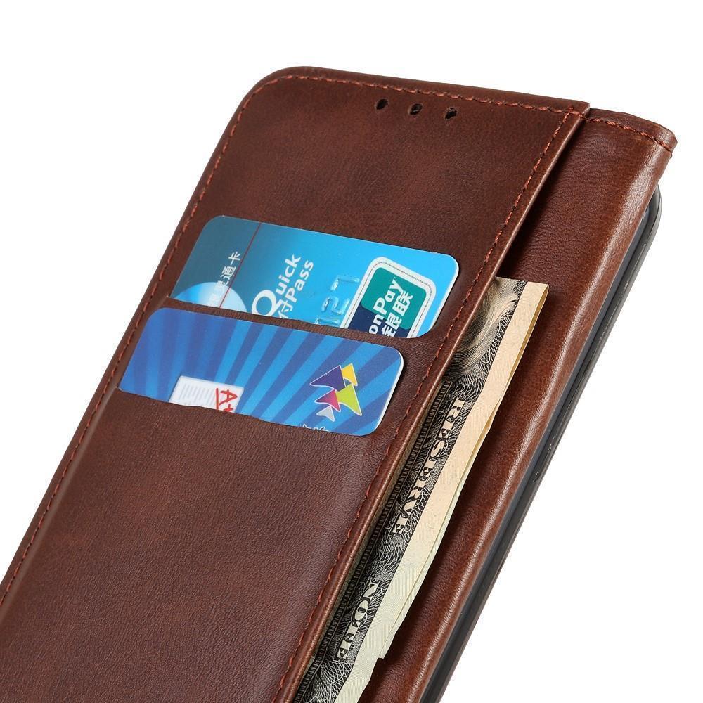 Wallet Case für SAMSUNG GALAXY A22 5G Echt Leder Magnet Handy Tasche Klapp Hülle