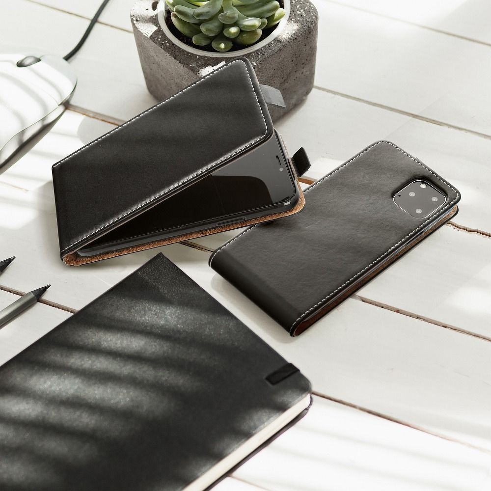 Handy Tasche für Samsung Galaxy S24 ULTRA Flexi Fresh Slim Flip Etui TPU Case