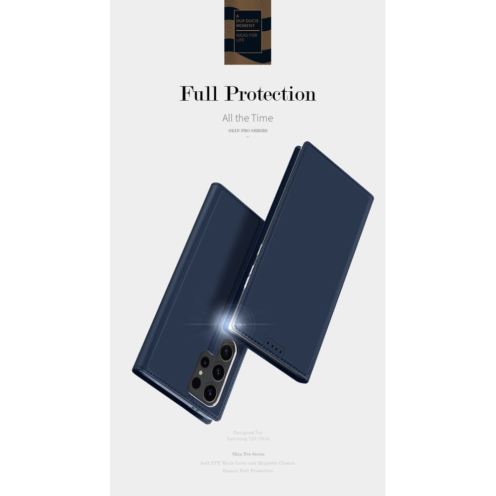 DUX DUCIS Handy Tasche für Samsung Galaxy S24 ULTRA Skin Pro Series Schutzhülle