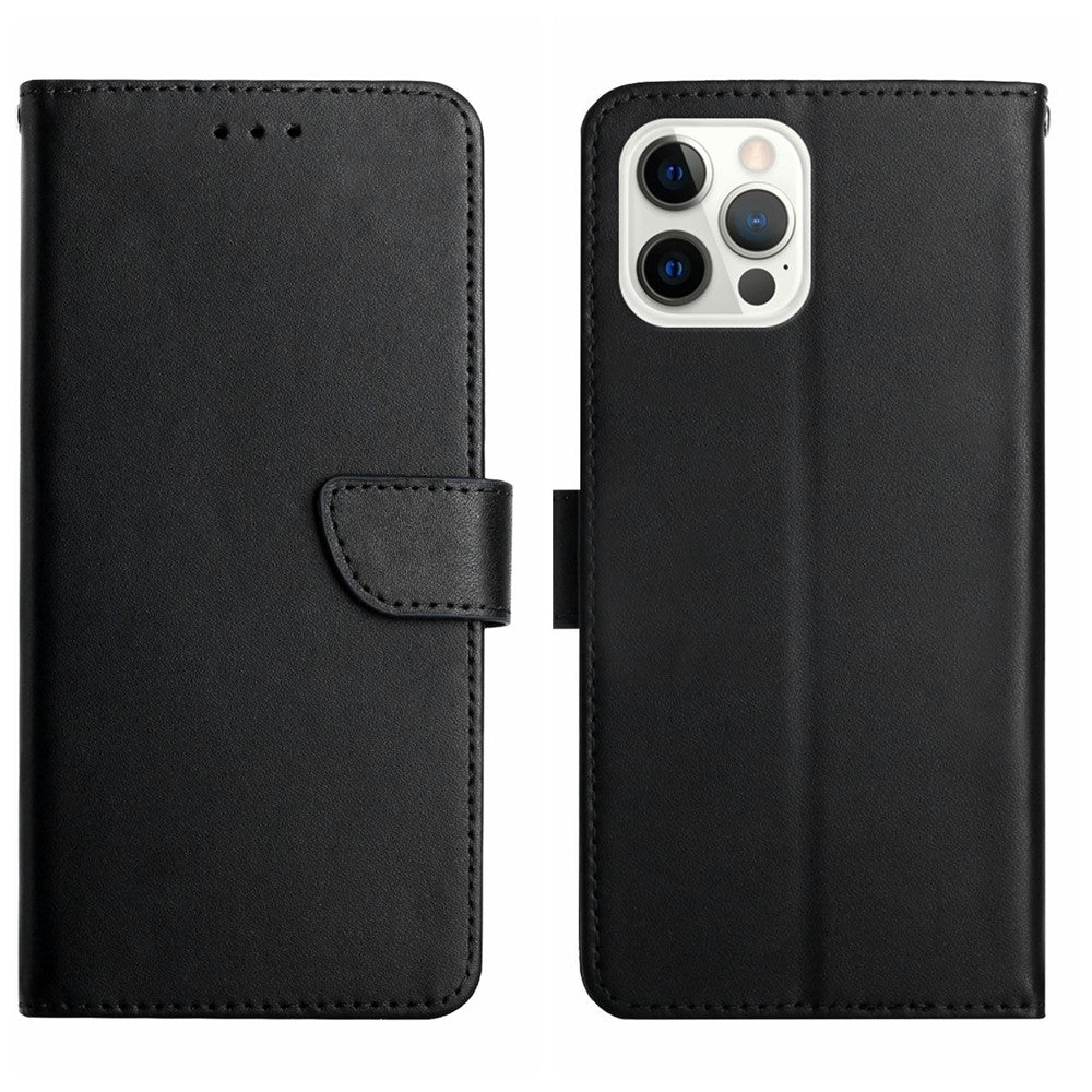 Handy Tasche für Apple iPhone 16 PRO MAX Echt Leder Klappetui Hülle Flip Case