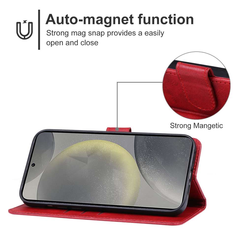 Handy Tasche für Samsung Galaxy S24 FE Wallet Magnet Klappetui Schutzhülle Case