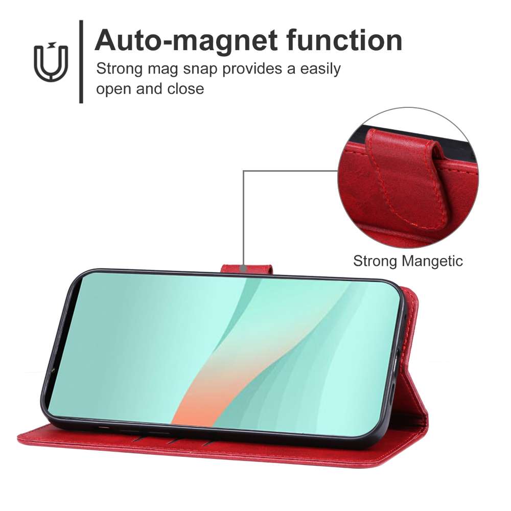 Handy Tasche für Sony Xperia 10 VI Wallet Magnet Klappetui Hülle Kartenfach Case
