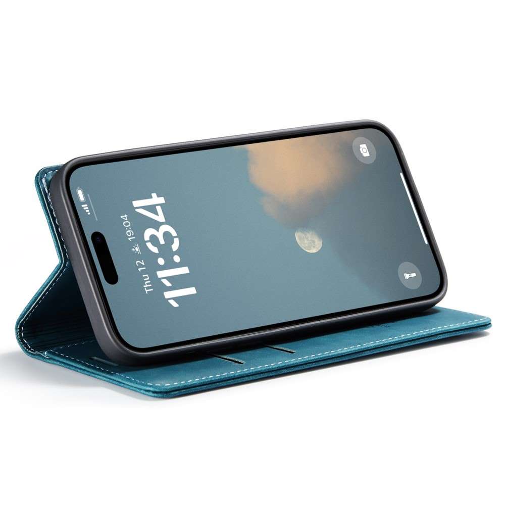 CASEME Handy Tasche für Apple iPhone 16 Wallet 013 Series Klapp Hülle Business