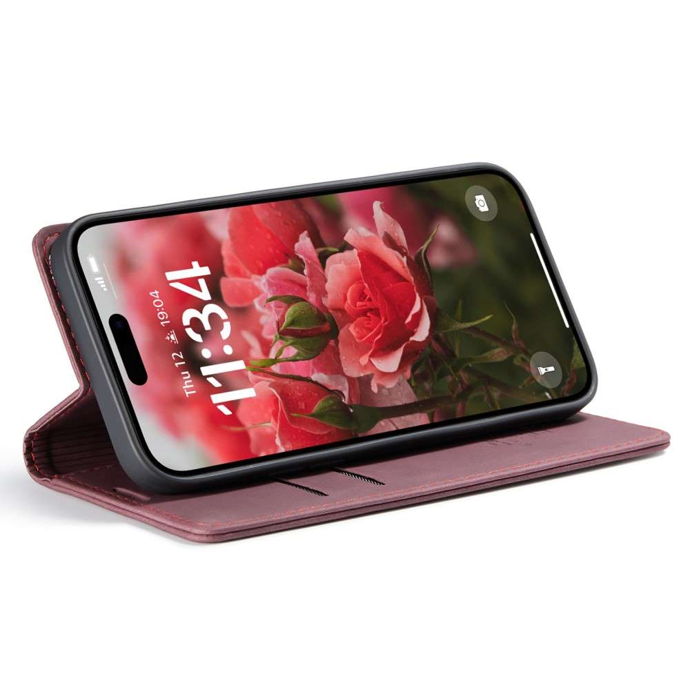 CASEME Handy Tasche für Apple iPhone 16 Wallet 013 Series Klapp Hülle Business