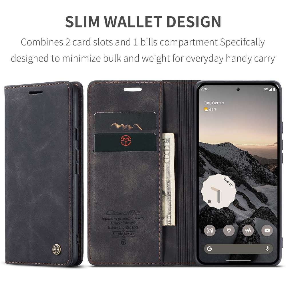 CASEME Handy Tasche für Google Pixel 9 9 PRO Wallet 013 Series Hülle Klapp Etui