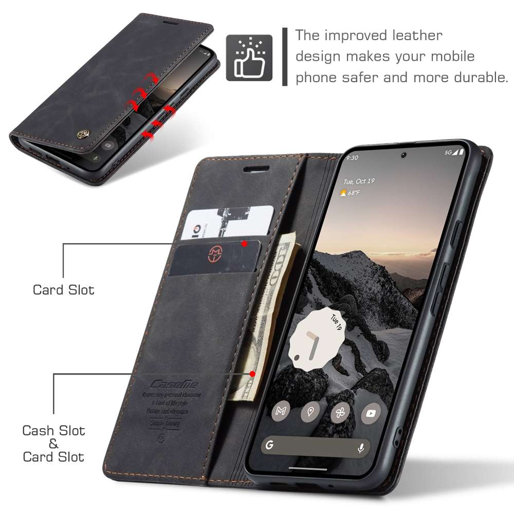 CASEME Handy Tasche für Google Pixel 9 9 PRO Wallet 013 Series Hülle Klapp Etui