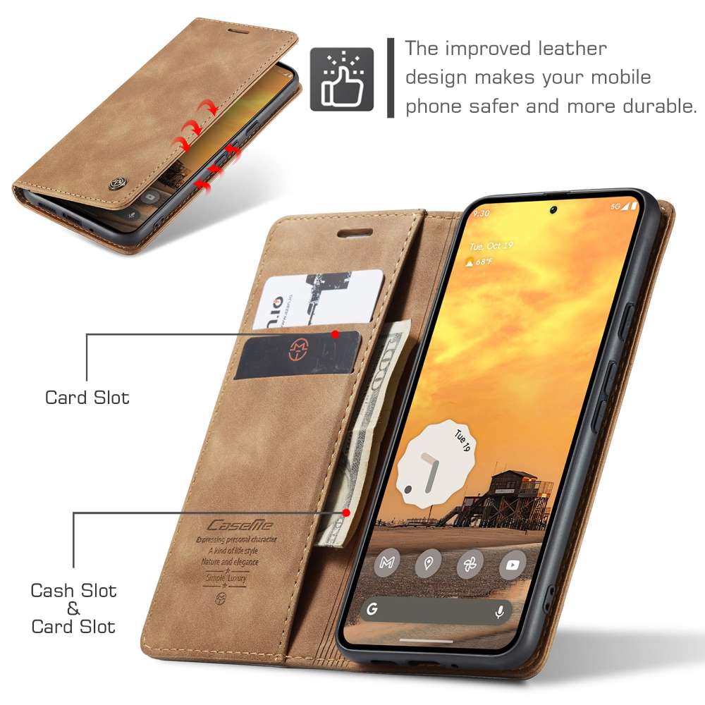CASEME Handy Tasche für Google Pixel 9 9 PRO Wallet 013 Series Hülle Klapp Etui