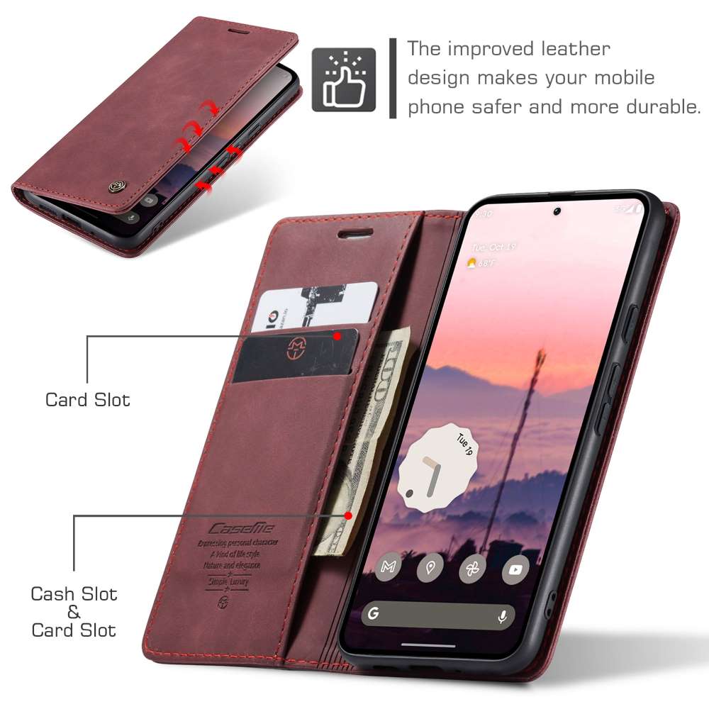 CASEME Handy Tasche für Google Pixel 9 9 PRO Wallet 013 Series Hülle Klapp Etui