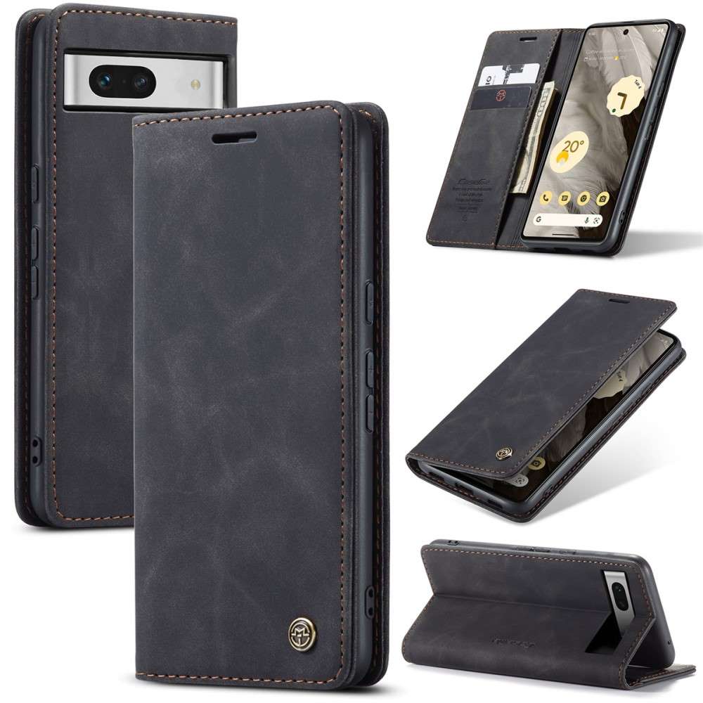 CASEME Handy Tasche für Google Pixel 7a Wallet 013 Series Klapp Hülle Business