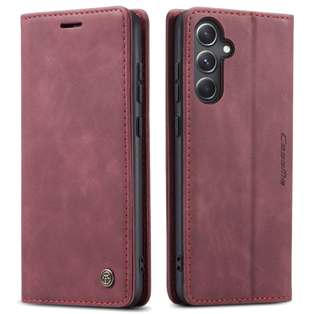 CASEME Handy Tasche für Samsung Galaxy S23 FE Wallet 013 Series Hülle Klapp Etui