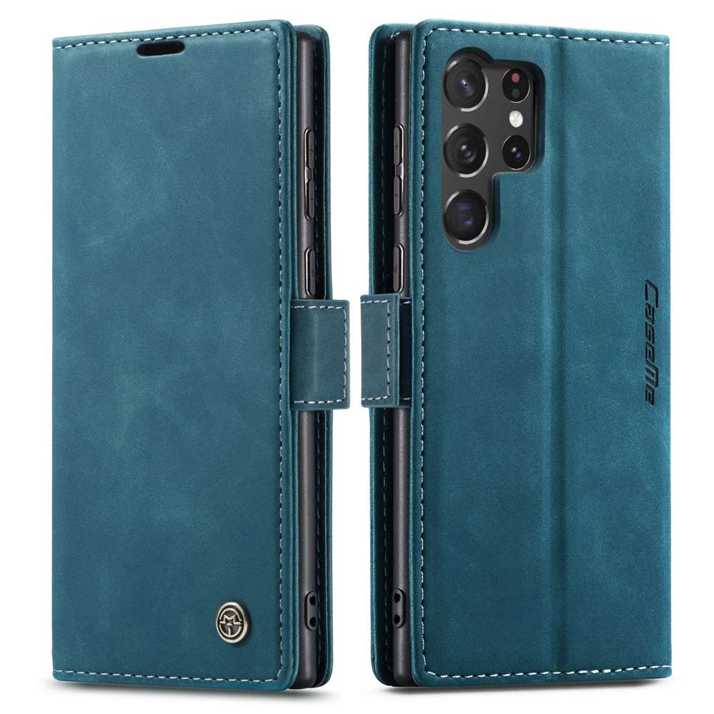 CASEME Handy Tasche für Samsung Galaxy S23 ULTRA Wallet 013 Series Hülle Etui