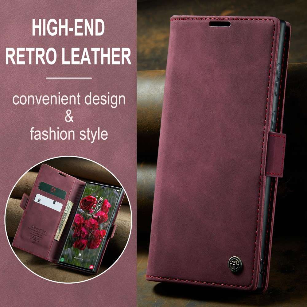 CASEME Handy Tasche für Samsung Galaxy S25 ULTRA Wallet 013 Series Hülle Etui