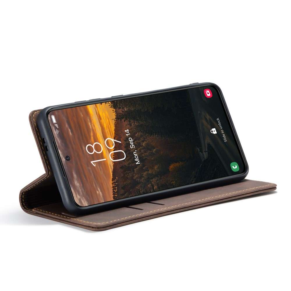 CASEME Handy Tasche für Samsung Galaxy S25 Wallet 013 Series Hülle Klapp Etui