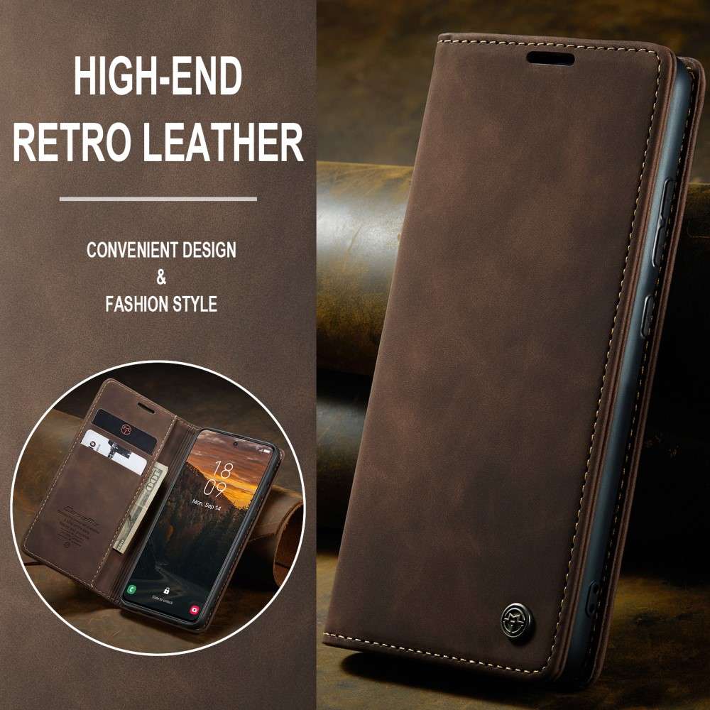 CASEME Handy Tasche für Samsung Galaxy S25 Wallet 013 Series Hülle Klapp Etui