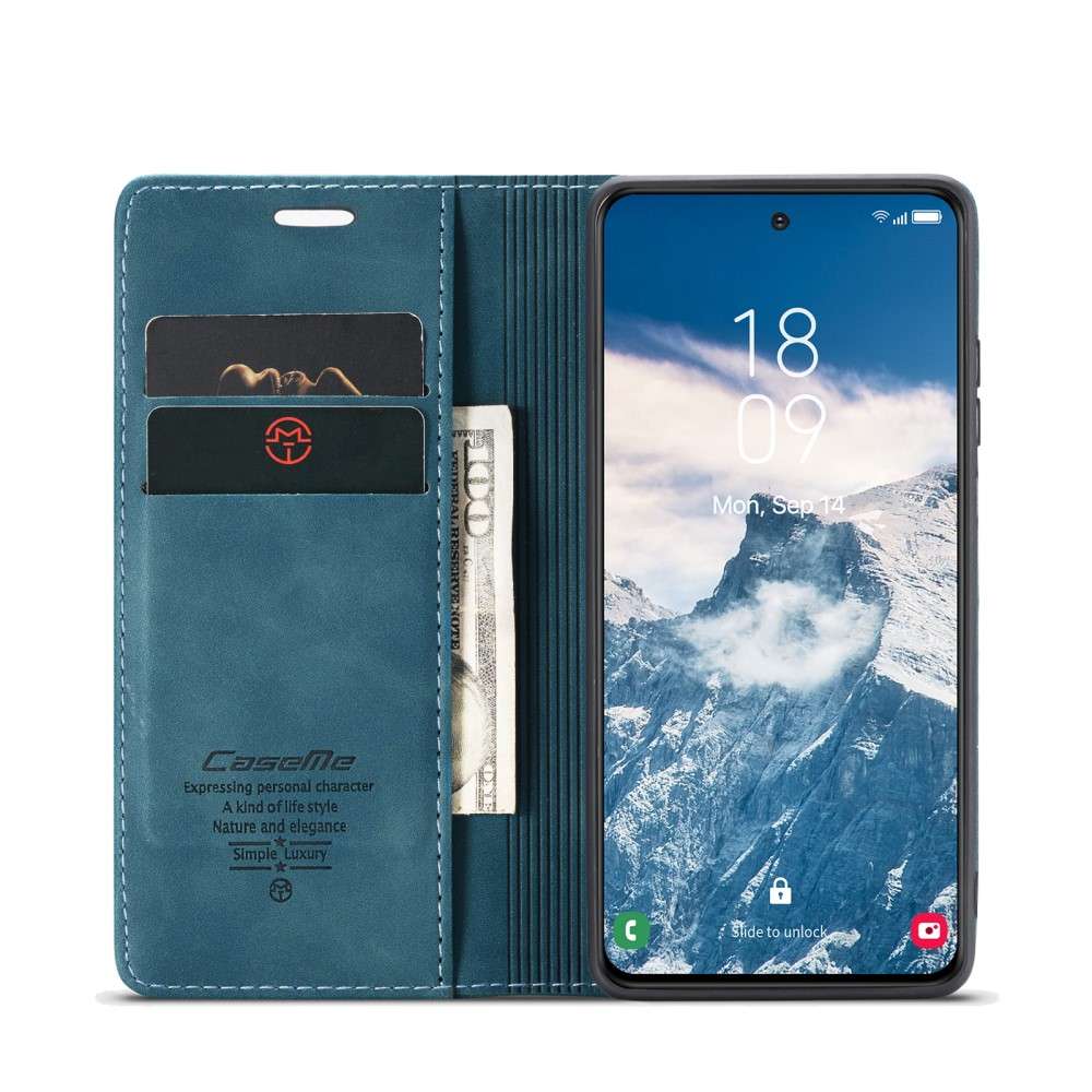CASEME Handy Tasche für Samsung Galaxy S25 Wallet 013 Series Hülle Klapp Etui