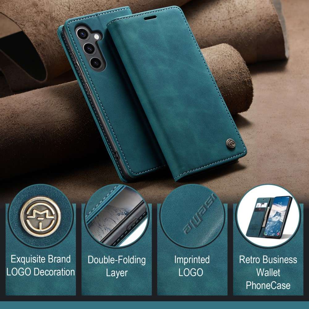 CASEME Handy Tasche für Samsung Galaxy S25 Wallet 013 Series Hülle Klapp Etui