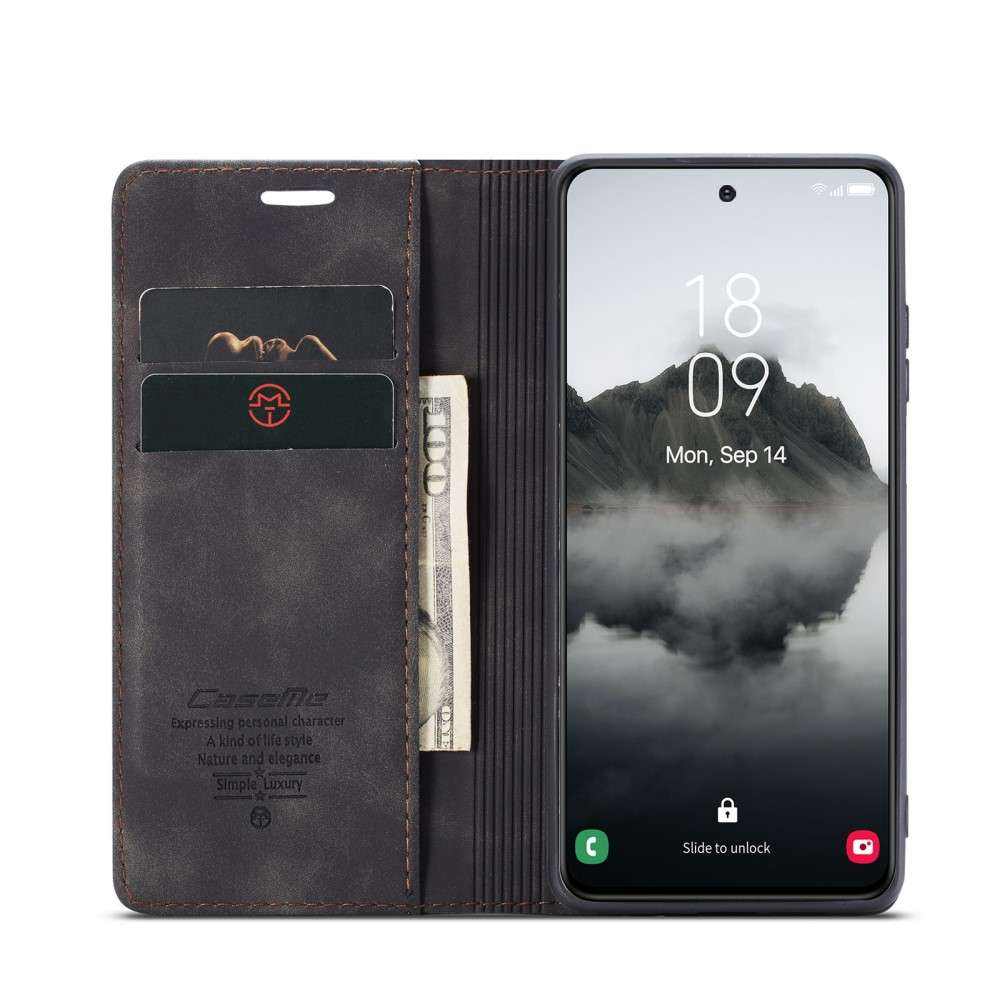 CASEME Handy Tasche für Samsung Galaxy S25 Wallet 013 Series Hülle Klapp Etui