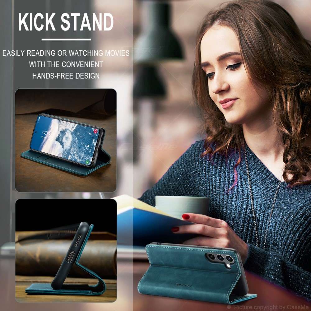 CASEME Handy Tasche für Samsung Galaxy S25 Wallet 013 Series Hülle Klapp Etui