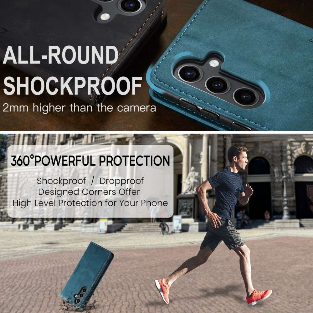 CASEME Handy Tasche für Samsung Galaxy S25 Wallet 013 Series Hülle Klapp Etui