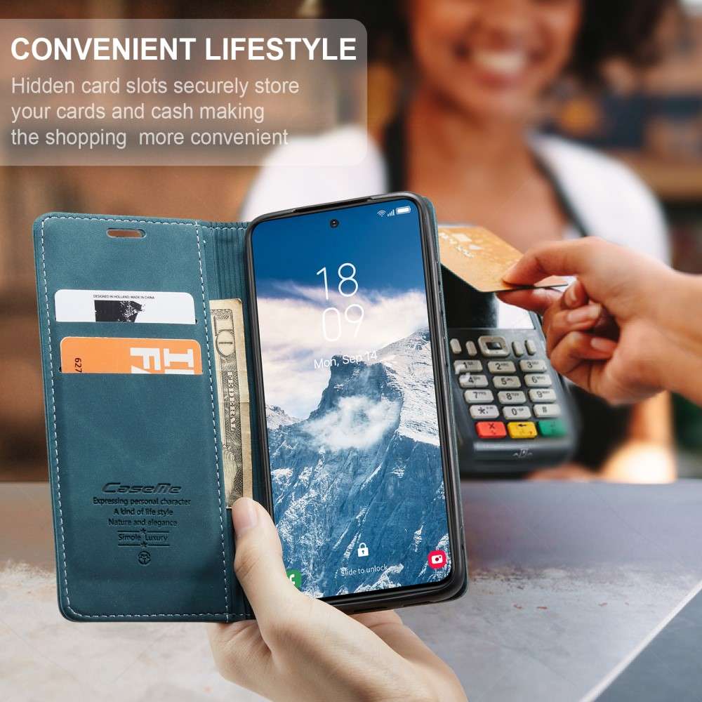 CASEME Handy Tasche für Samsung Galaxy S25 Wallet 013 Series Hülle Klapp Etui