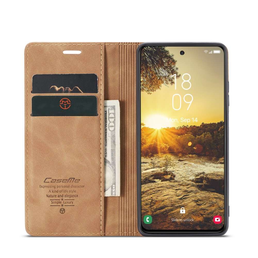 CASEME Handy Tasche für Samsung Galaxy S25 Wallet 013 Series Hülle Klapp Etui