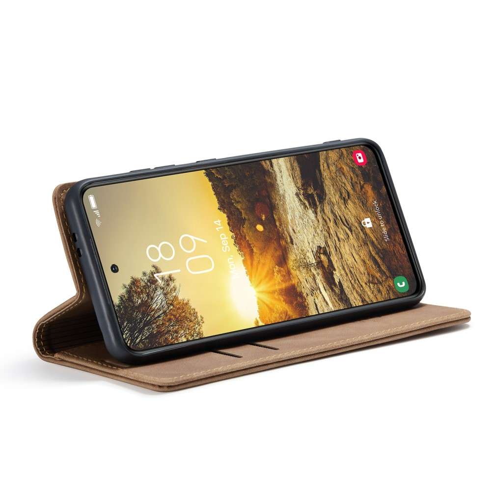 CASEME Handy Tasche für Samsung Galaxy S25 Wallet 013 Series Hülle Klapp Etui