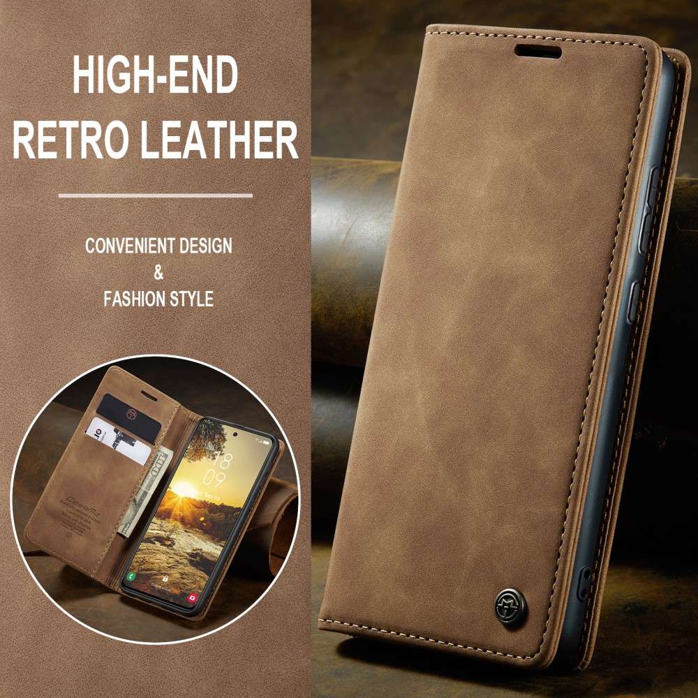 CASEME Handy Tasche für Samsung Galaxy S25 Wallet 013 Series Hülle Klapp Etui