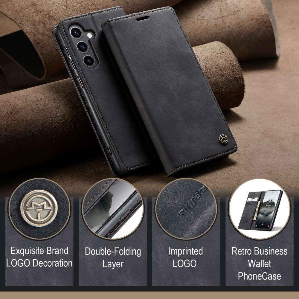 CASEME Handy Tasche für Samsung Galaxy S25 Wallet 013 Series Hülle Klapp Etui