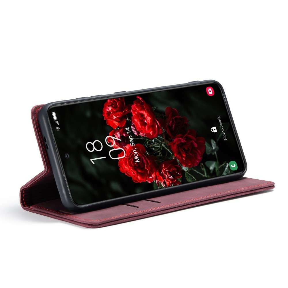 CASEME Handy Tasche für Samsung Galaxy S25 Wallet 013 Series Hülle Klapp Etui