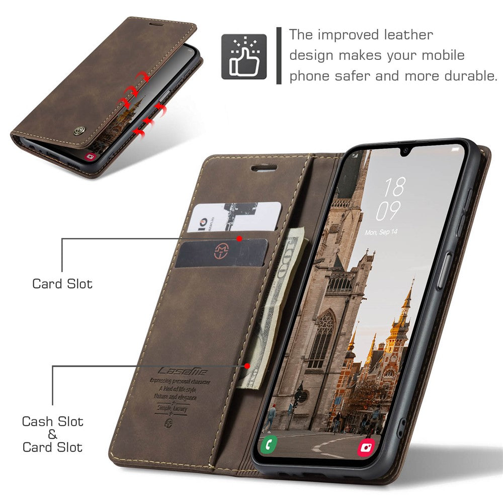 CASEME Handy Tasche für Samsung Galaxy A16 Wallet 013 Series Hülle Klapp Etui
