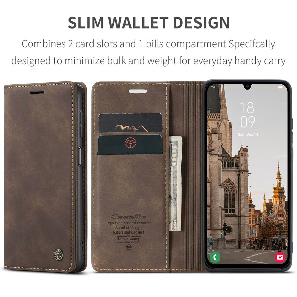 CASEME Handy Tasche für Samsung Galaxy A16 Wallet 013 Series Hülle Klapp Etui