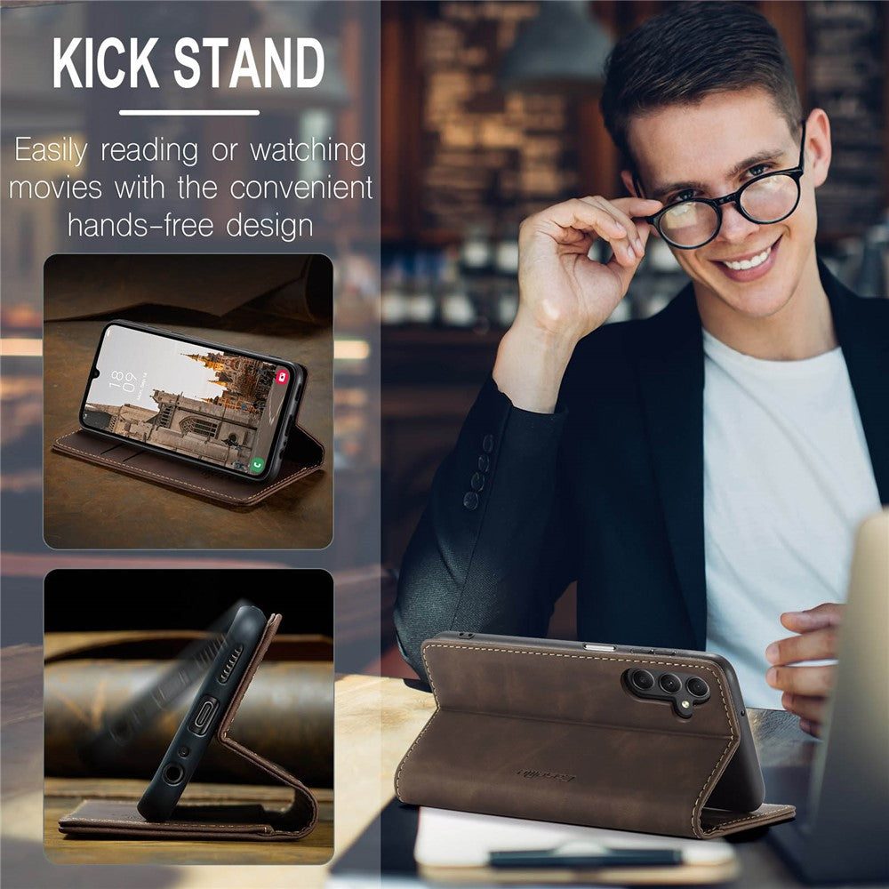 CASEME Handy Tasche für Samsung Galaxy A16 Wallet 013 Series Hülle Klapp Etui