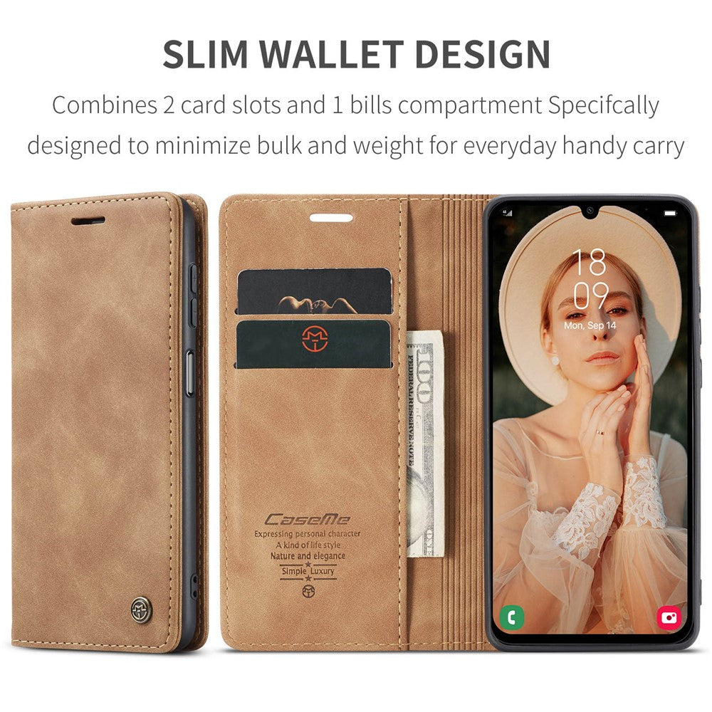 CASEME Handy Tasche für Samsung Galaxy A16 Wallet 013 Series Hülle Klapp Etui