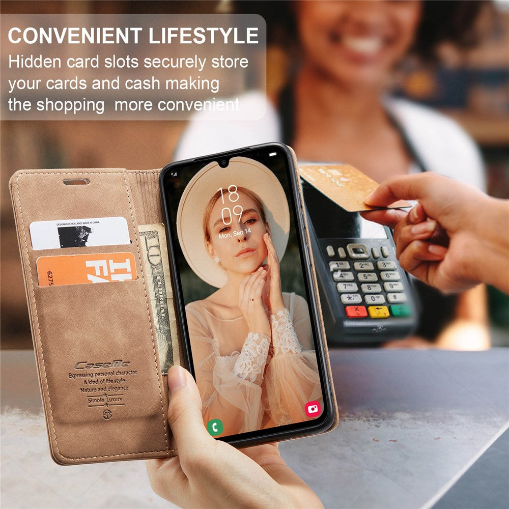 CASEME Handy Tasche für Samsung Galaxy A16 Wallet 013 Series Hülle Klapp Etui