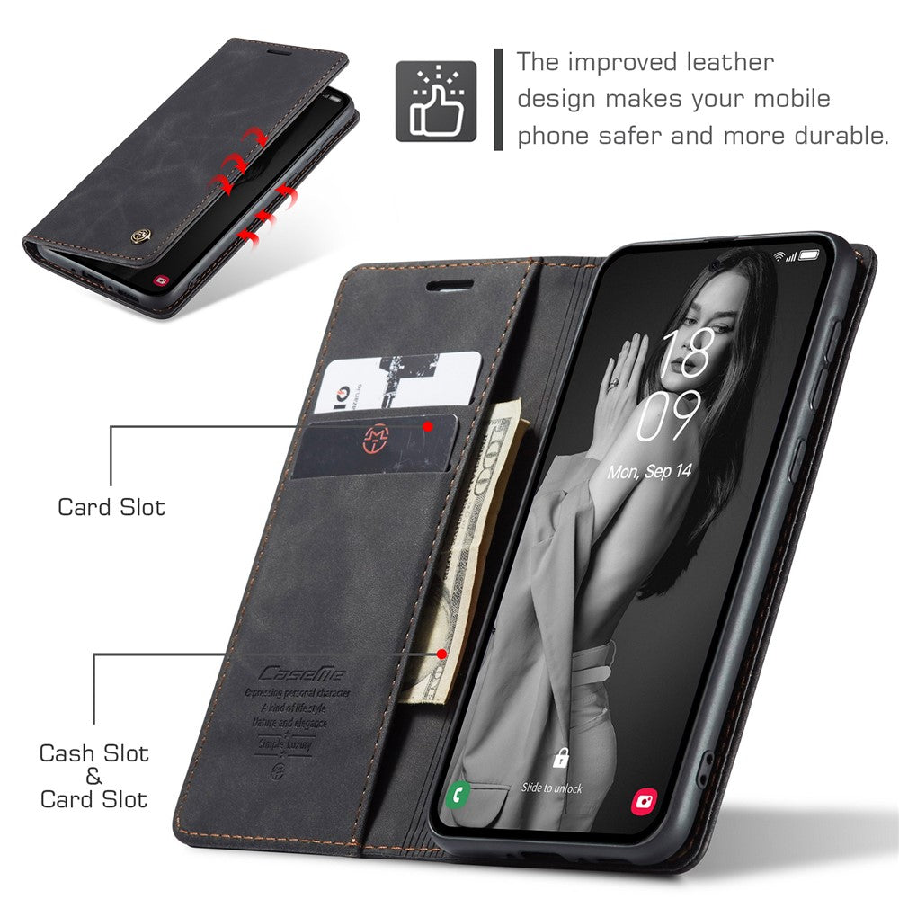 CASEME Handy Tasche für Samsung Galaxy A36 Wallet 013 Series Hülle Klapp Etui