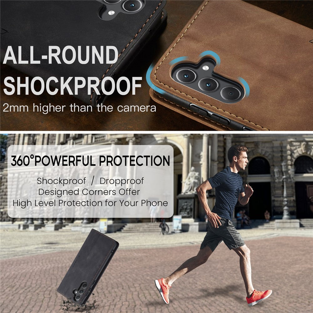 CASEME Handy Tasche für Samsung Galaxy A56 Wallet 013 Series Hülle Klapp Etui