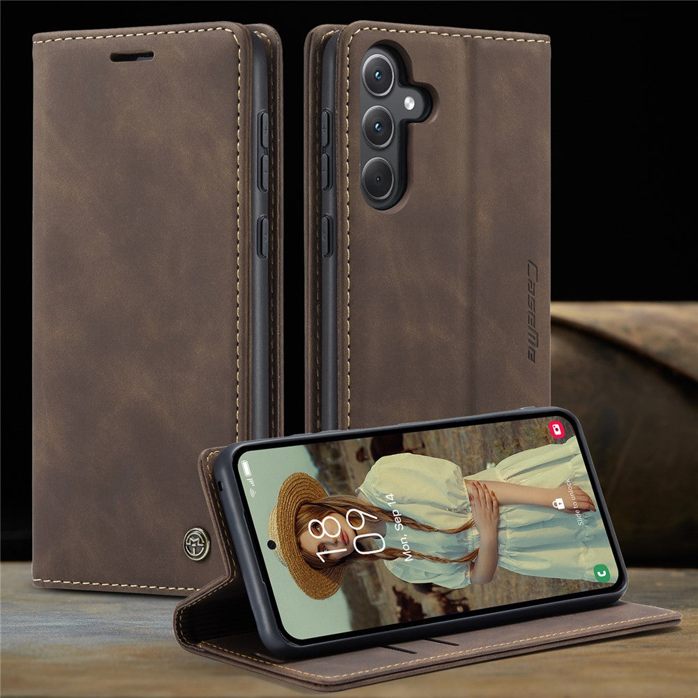 CASEME Handy Tasche für Samsung Galaxy A56 Wallet 013 Series Hülle Klapp Etui