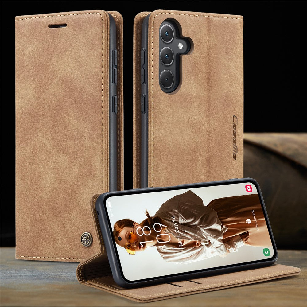 CASEME Handy Tasche für Samsung Galaxy A56 Wallet 013 Series Hülle Klapp Etui