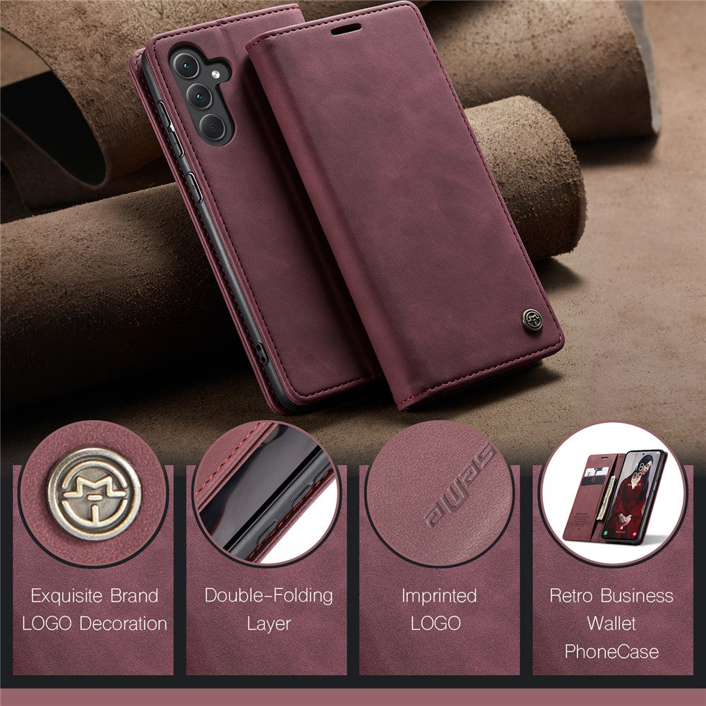 CASEME Handy Tasche für Samsung Galaxy A56 Wallet 013 Series Hülle Klapp Etui