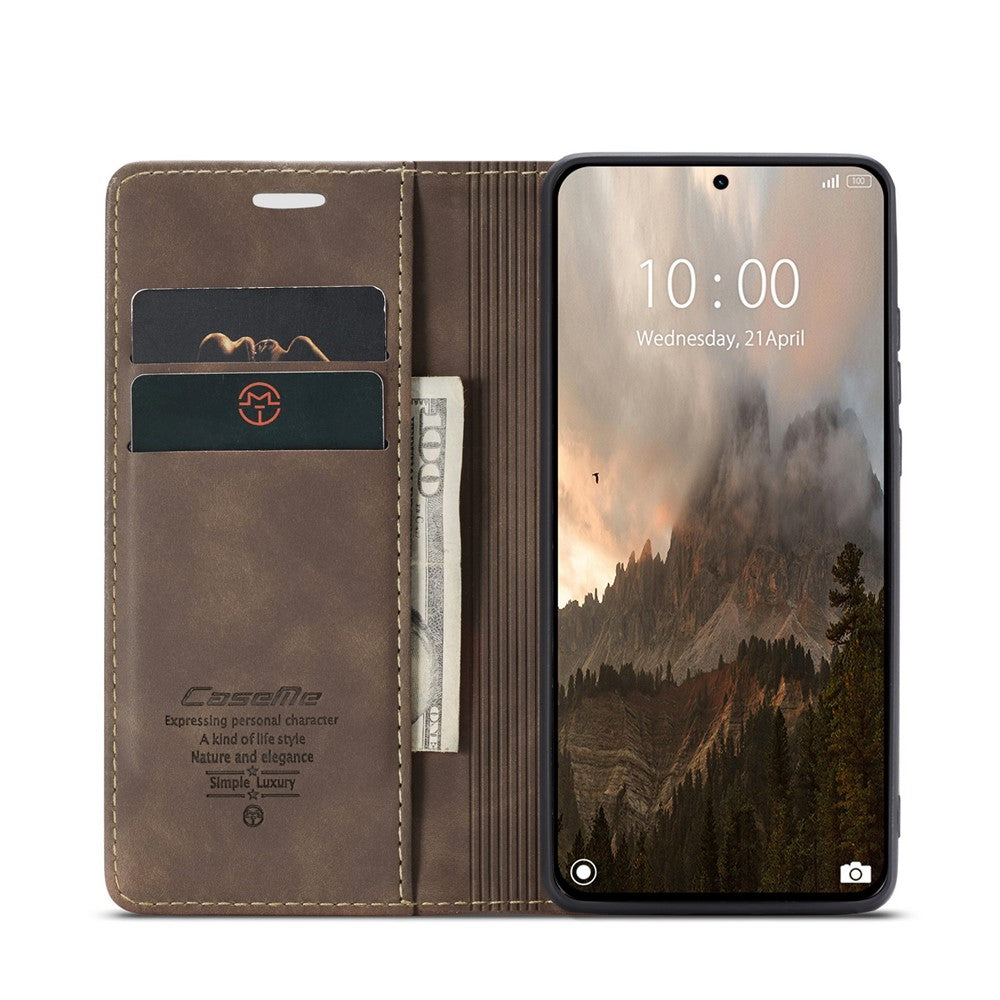 CASEME Handy Tasche für Xiaomi 14T PRO Wallet 013 Series Klapp Hülle Business