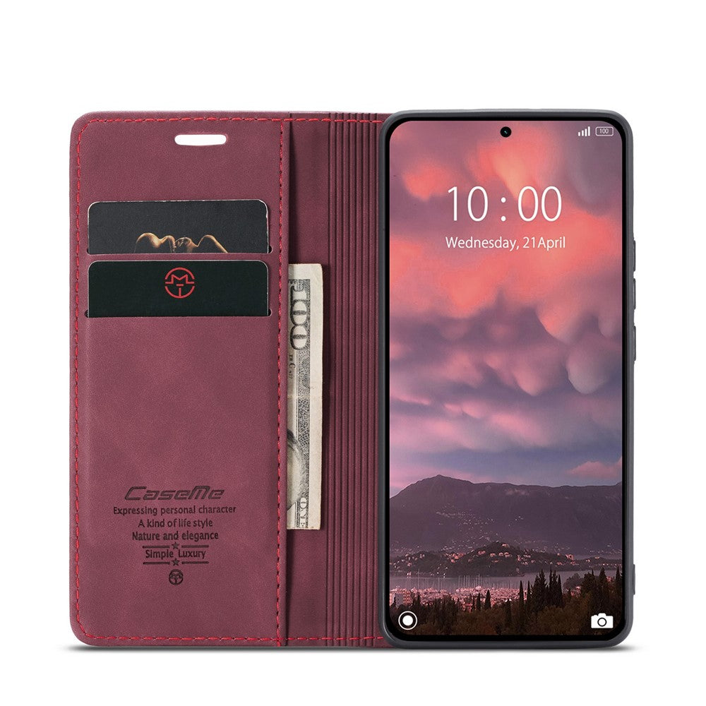 CASEME Handy Tasche für Xiaomi 14T PRO Wallet 013 Series Klapp Hülle Business
