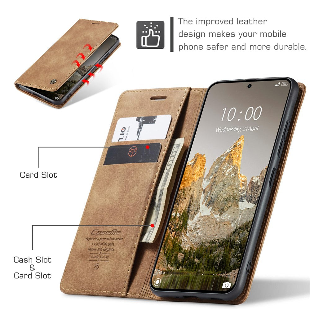 CASEME Handy Tasche für Xiaomi 14T Wallet 013 Series Hülle Business Klapp Etui