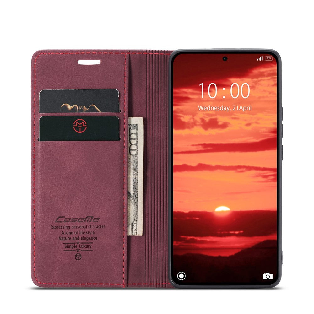 CASEME Handy Tasche für Xiaomi 14T Wallet 013 Series Hülle Business Klapp Etui